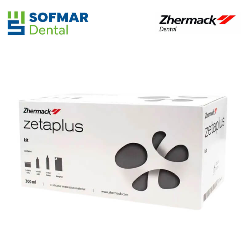 Kit de Impresión Silicón Zetaplus Pequeño Zhermack – Precisión y Adaptabilidad para Impresiones Dentales | Depósito Dental Sofmar