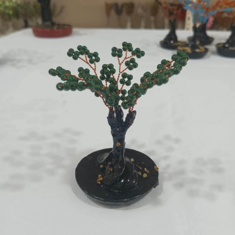 Bonsai de Chaquira: Arte Textil Único