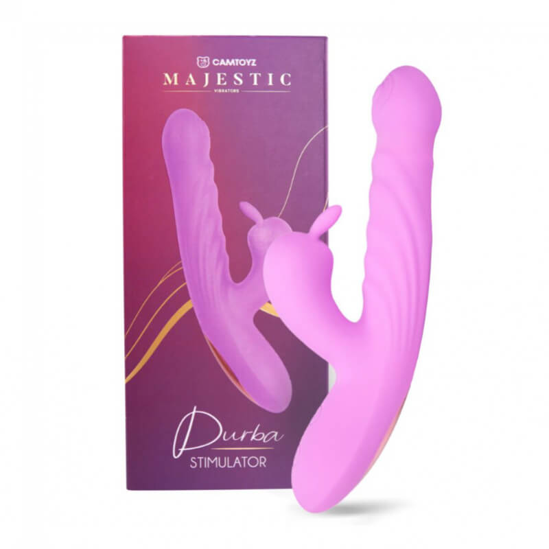 Vibrador Rabbit Durba Majestic: Doble Estimulación Clítoris y Punto G