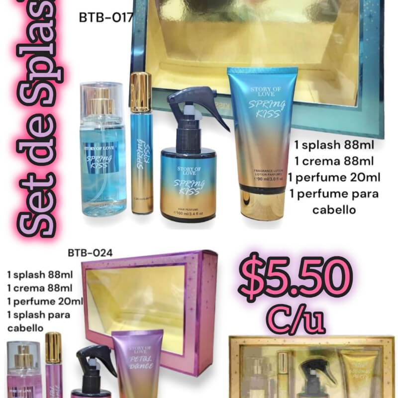 Set de splash
