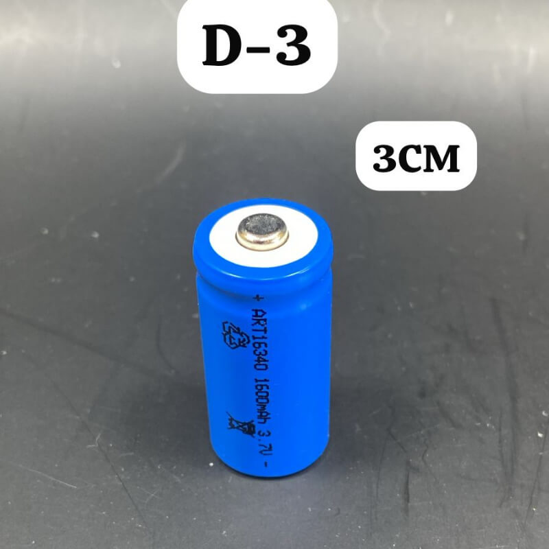 Pila Recargable azul 3.7v MINI