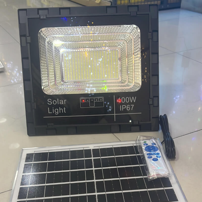 Reflector led con Panel Solar star 400w