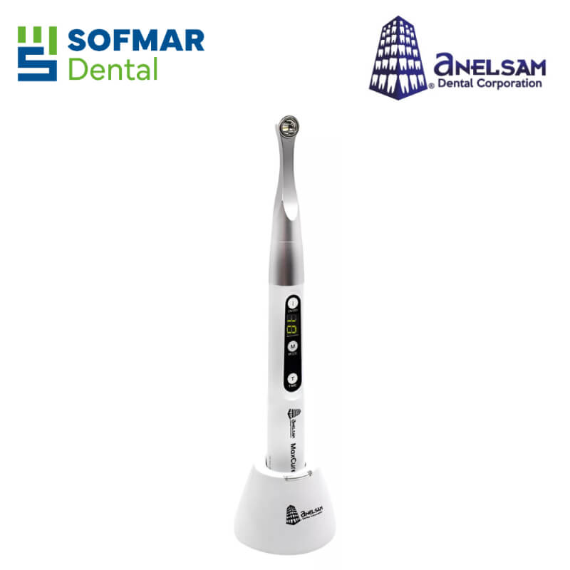 Lámpara de Fotocurado Dental Anelsam Max Cure 7 – Alto Rendimiento y Precisión en Fotopolimerización | Depósito Dental Sofmar