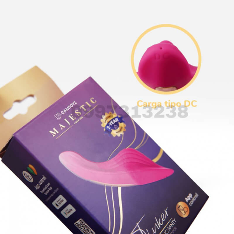 Panty Vibrador Tinker Majestic-estimulacionclitorial-estimulacionclitoris-sexshopecuador-vibradorparapanty-sexshopmanabi-sexshopgye-sexshopecua-huevointeractivo-ecu