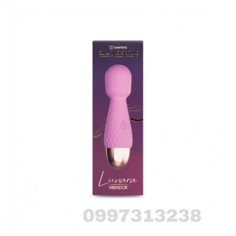 Vibrador Clítoris Hitachi Lunara Lila: Masajeador Personal Potente y Silencioso