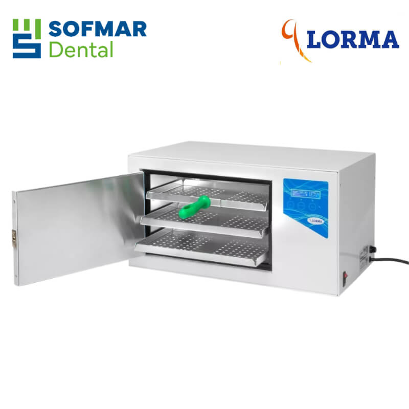 Horno Esterilizador de Calor en Seco Lorma M08 – Esterilización Eficiente y Segura con Tecnología Avanzada | Depósito Dental Sofmar