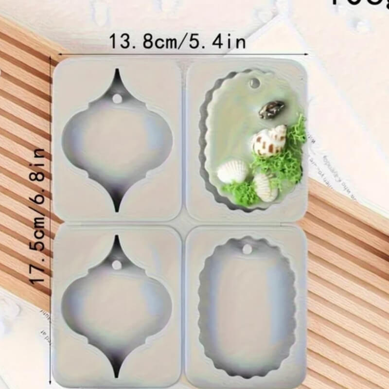 Molde de silicona Aromaterapia 4 cavidades