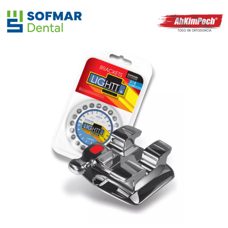 Set de Brackets Lightt Askimpech Standard .018 – Precisión, Resistencia y Eficiencia en Cada Tratamiento | Depósito Dental Sofmar