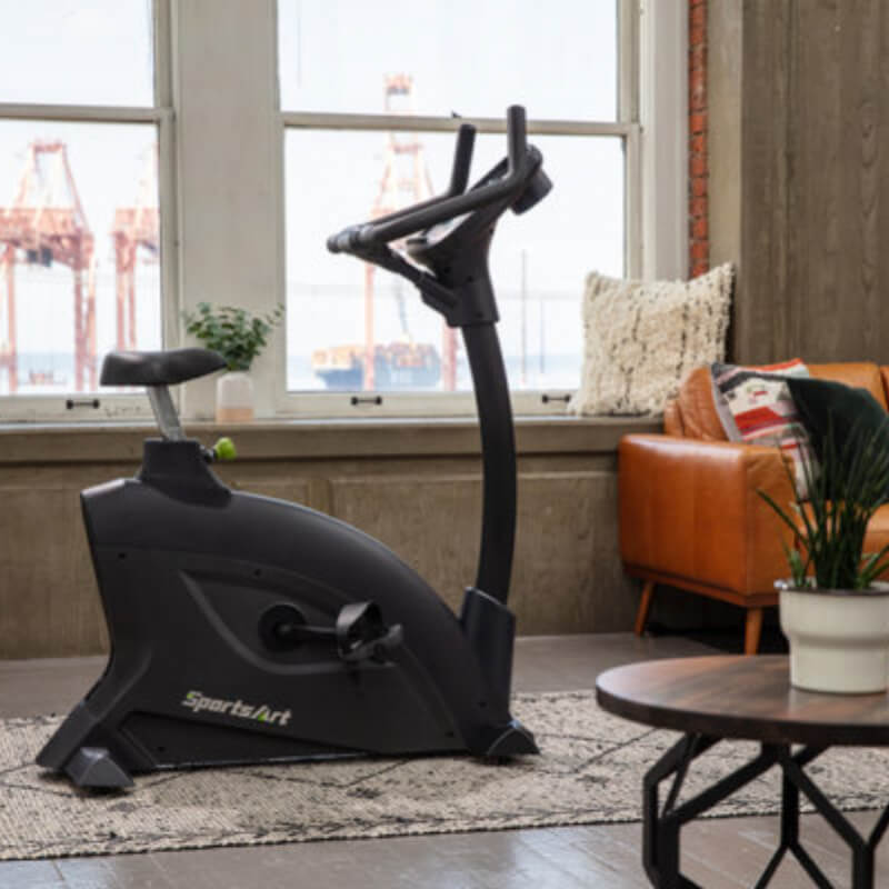 Bicicleta Vertical C55U SportsArt | Fitness Solutions Ecuador