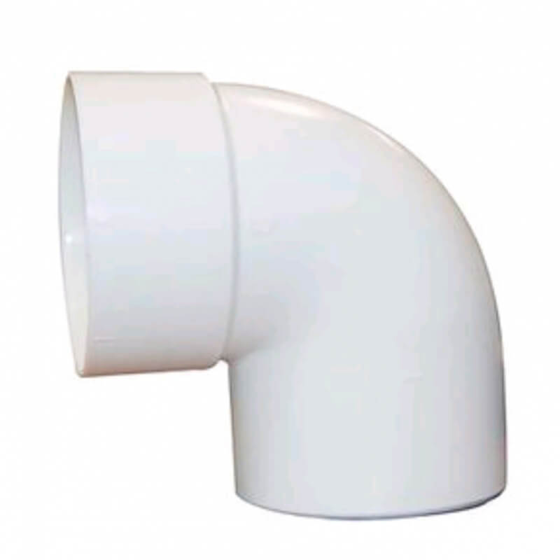 Codo PVC Tigre 110mm × 90°