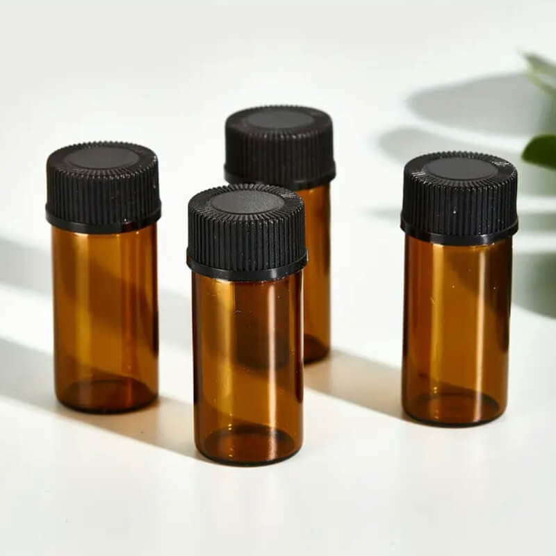 Set 10 botellas de vidrio 5 ml