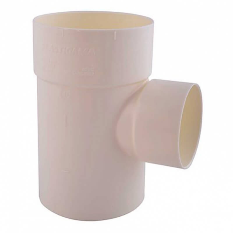 Tee Reductora PVC 110mm × 75mm