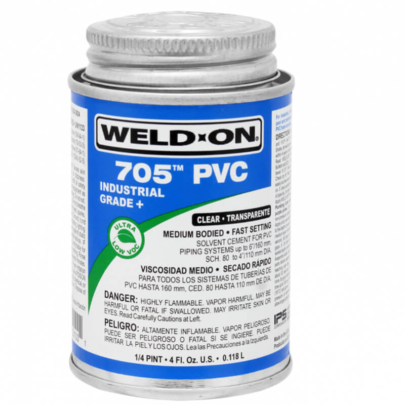 Pega tubo Weld-On [705] 0.118L Transparente