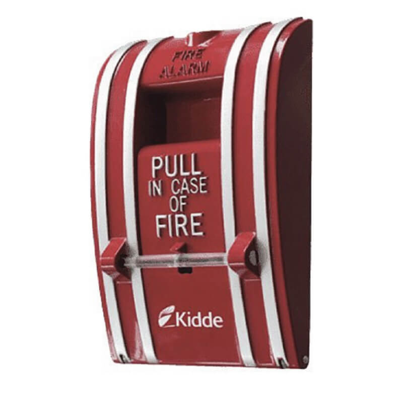 ESTACION MANUAL DE INCENDIO 4 HILOS, METÁLICA PARA CENTRALES SERIES FIRESHIELD