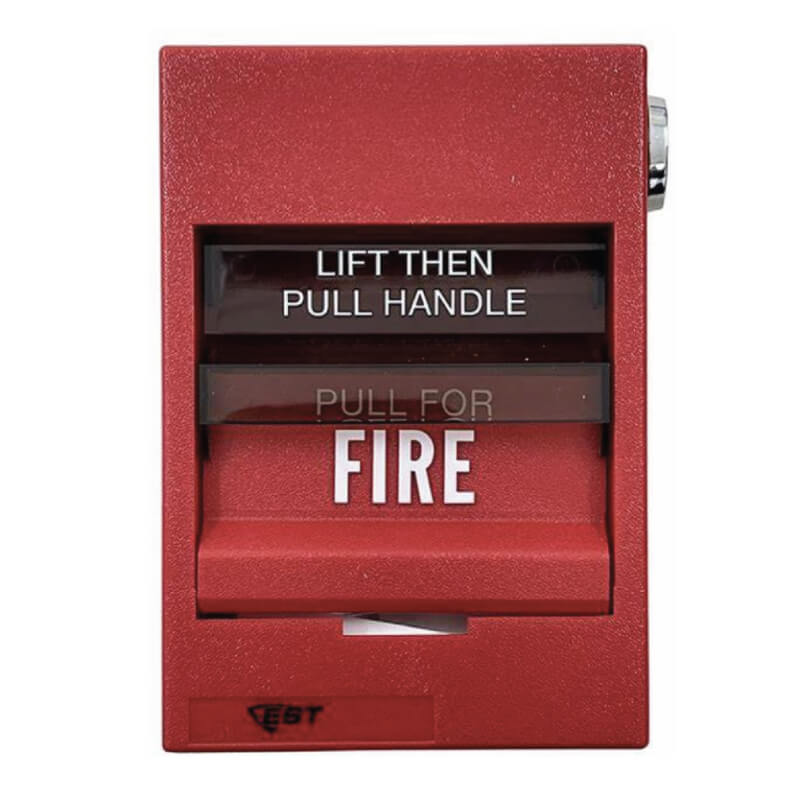 ESTACION MANUAL DE INCENDIO DIRECCIONABLE DOBLE ACCION PARA CENTRALES EST3, EST3X, EST4 Y PANELES IO.