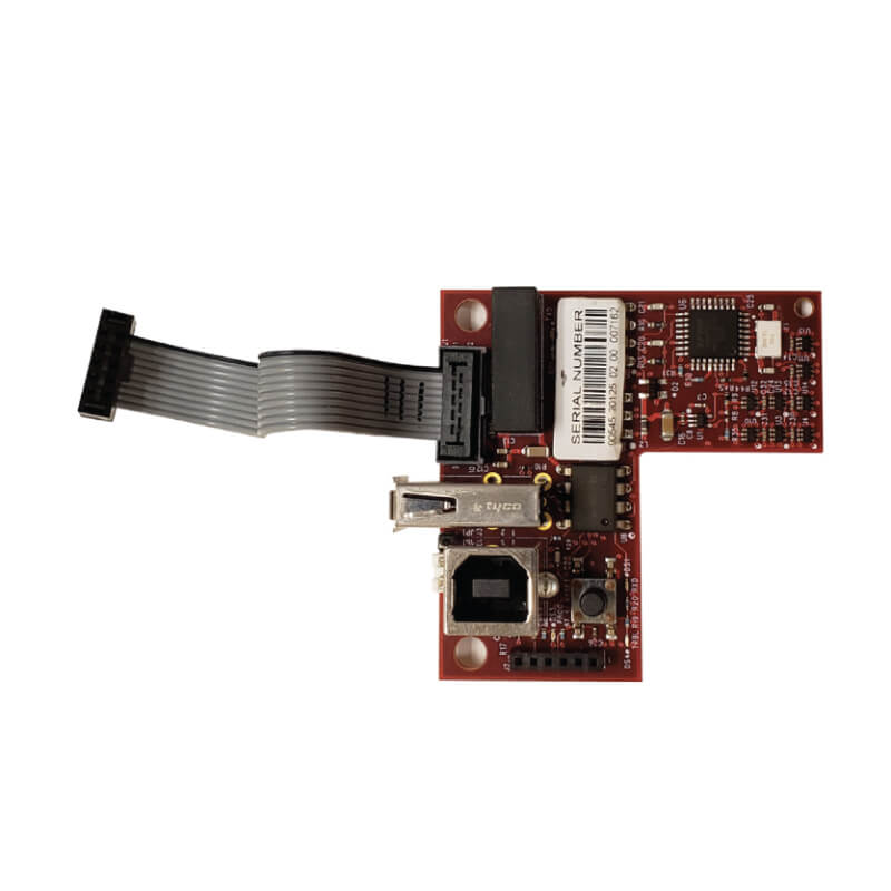 MÓDULO COMUNICADOR USB CON CONEXIÓN A UNA IMPRESORA COMPATIBLE PARA IMPRIMIR EVENTOS DEL SISTEMA O CONEXIÓN A UNA PC PARA CONEXIÓN CON EL SOFTWARE DE