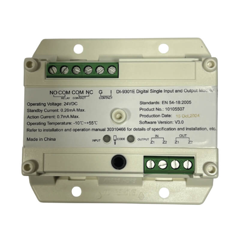 MODULO DE ENTRADA / SALIDA PARA CENTRAL DE INCENDIOS GST-GST200N-SP