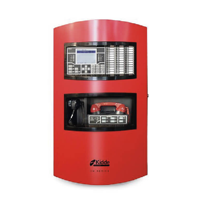CENTRAL DE ALARMA DE INCENDIOS ANALOGA DIRECCIONABLE INCLUYE TARJETA VM-SLC PARA 250 DISPOSITIVOS EXPANDIBLE A 1000 CON TARJETA VM-SLCXB2, TELEFONO IN