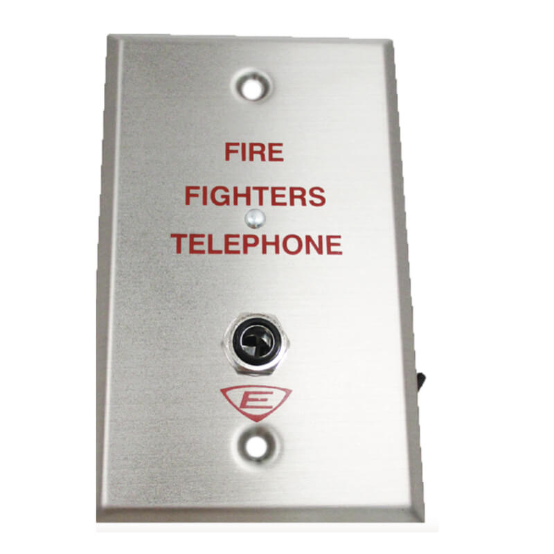 PORTABLE TELEPHONE RECEPTABLE - 1 GANG SS, 4-STATE