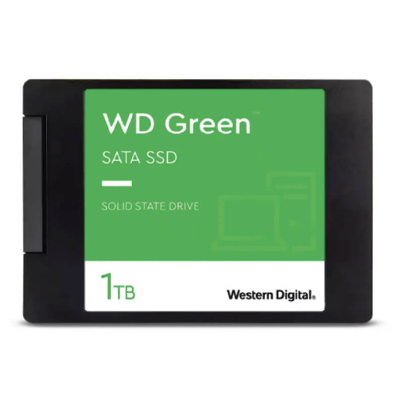 DISCO DURO 1TB SATA WESTER DIGITAL GREEN, SSD, PARA COMPUTADORAS