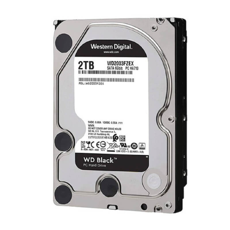 DISCO DURO 2TB WESTERN DIGITAL BLACK PARA SERVIDORES
