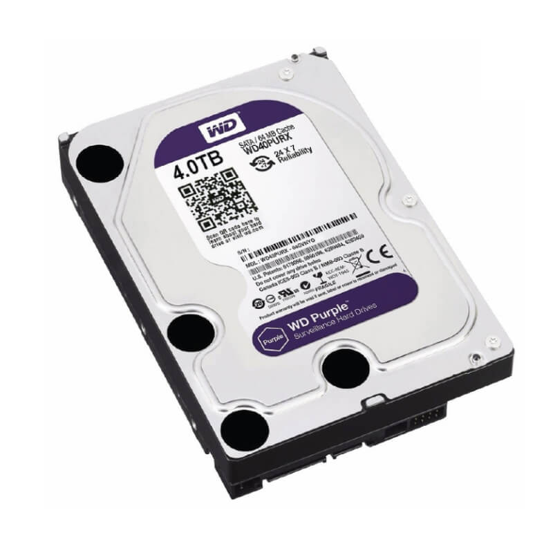 DISCO DURO 4TB SATA WESTER DIGITAL PURPLE ESPECIAL PARA VIDEOGRABACION