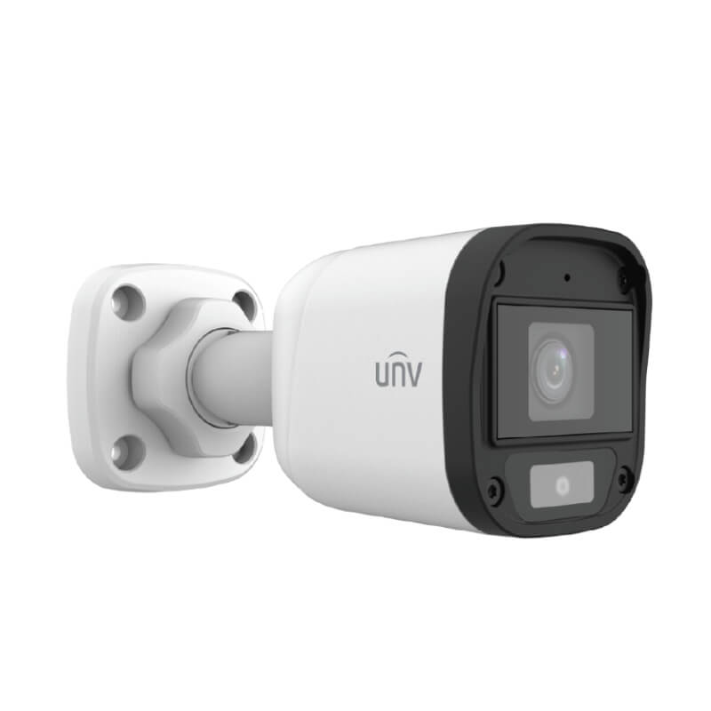 CÁMARA BALA IR COLORHUNTER HD2MP, PLÁSTICA, 4 EN 1, LENTE 2.8MM, 20 MTS SMART IR.MICROFONO INCORPORADO, DWDR, OSD, IP67