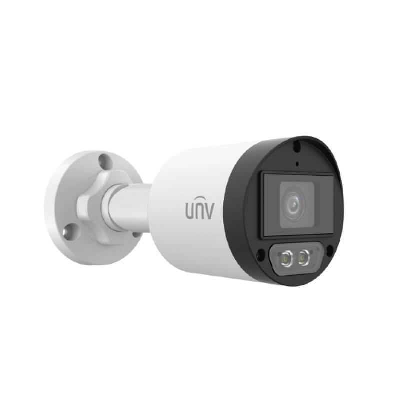 CÁMARA BALA IR COLORHUNTER HD2MP, 4 EN 1, LENTE 2.8MM, 40 MTS SMART IR.MICROFONO INCORPORADO, DWDR, OSD, IP67