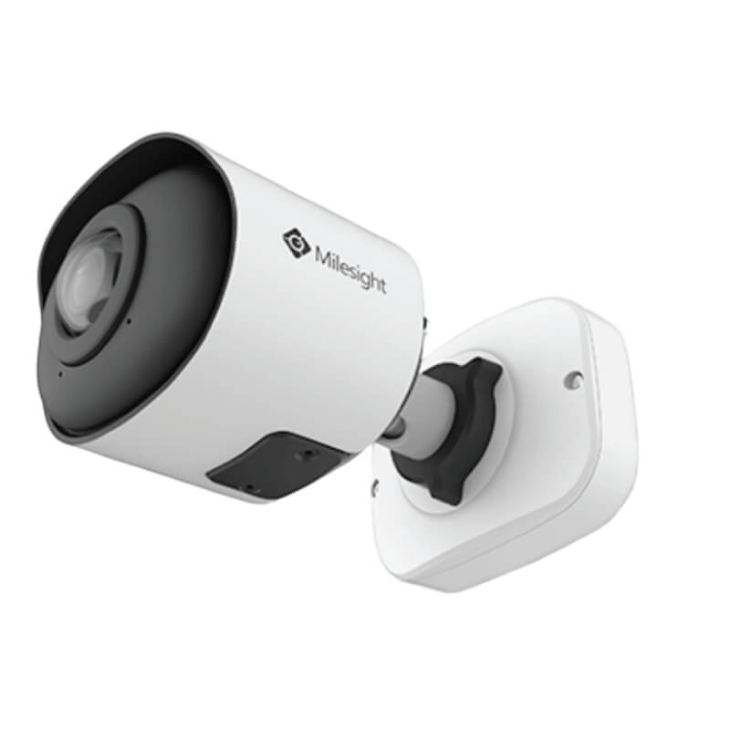 CAMARA BALA MINI IP IR 5 MP PANORAMICA 180°, STARLIGHT, IR 15 Mt,LENTE 2.8,H265,MIC,WDR, POE, IP67, IK10,ROI, MICRO SD,ONVIF PROFILE S,G,Q,T. API, FUN