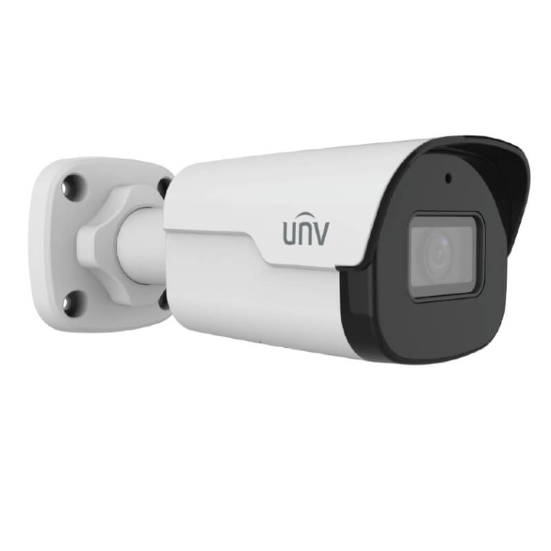 CAMARA BALA IP IR 4 MP LIGHTHUNTER,IR 40 Mt, LENTE 2.8MM,WDR,MICRO SD,MICROFONO, POE,3D DNR, H265,IP66,ONVIF PROFILE S,G,T.