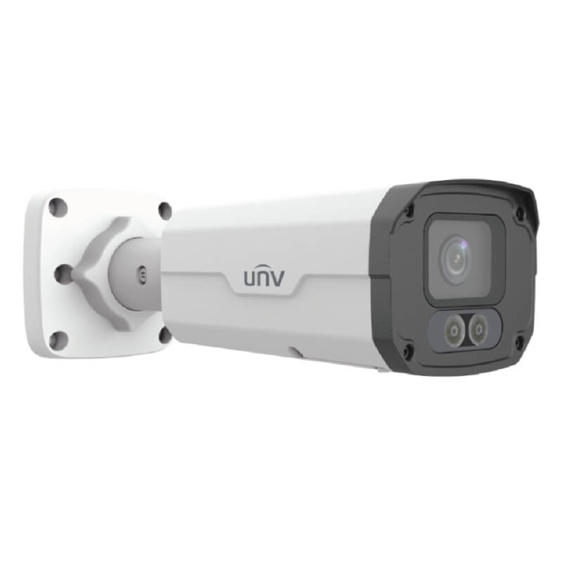 CAMARA BALA IP IR 4 MP INTELIGENTE,COLORHUNTER IR 30 Mt,LENTE 4MM,ULTRA 265,WDR,AUDIO DE DOBLE VIA,MICRO SD 256 GB,POE, IP67,IK10,HLC,ROI, ONVIF PROFI