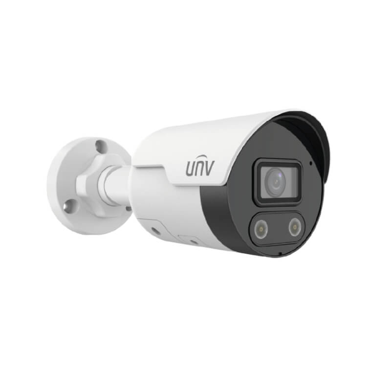 CÁMARA BALA IP IR 5 MP LIGHTHUNTER,IR 40 Mt, LENTE 2.8MM,WDR,MICRO SD,MICROFONO, POE,3D DNR,ULTRA H265,IP67,ONVIF PROFILE S,G,T.