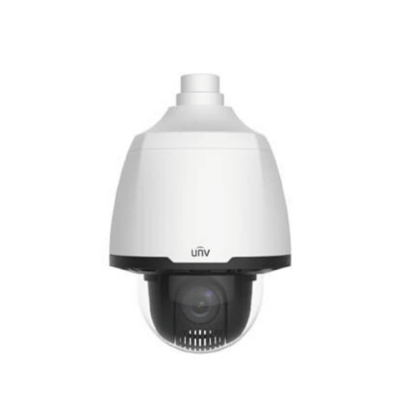 CAMARA DOMO PTZ IP 4MP LIGHTHUNTER, 33X, WDR, IP67, IK10, ICR, HLC, H265, MICRO SD, SMART FUNCTIONS, LENTE MOTORIZADO.