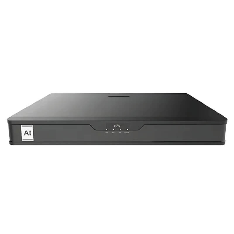NVR 16 CH HASTA 12MP,RECONOCIMIENTO FACIAL,ULTRA H265/H265/H264,1 VGA-1 HDMI,P2P,CMS,2HD HASTA 10TB, ONVIF,1 AUDIO OUTPUT