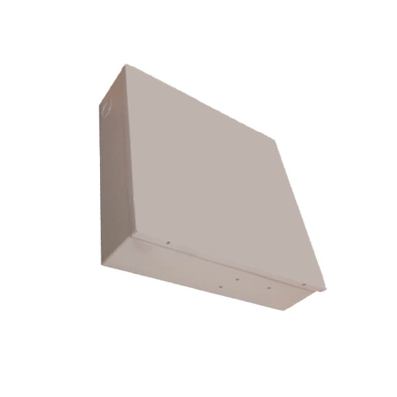 CAJA METÁLICA PARA PANEL DE ALARMA 298x283x77 mm