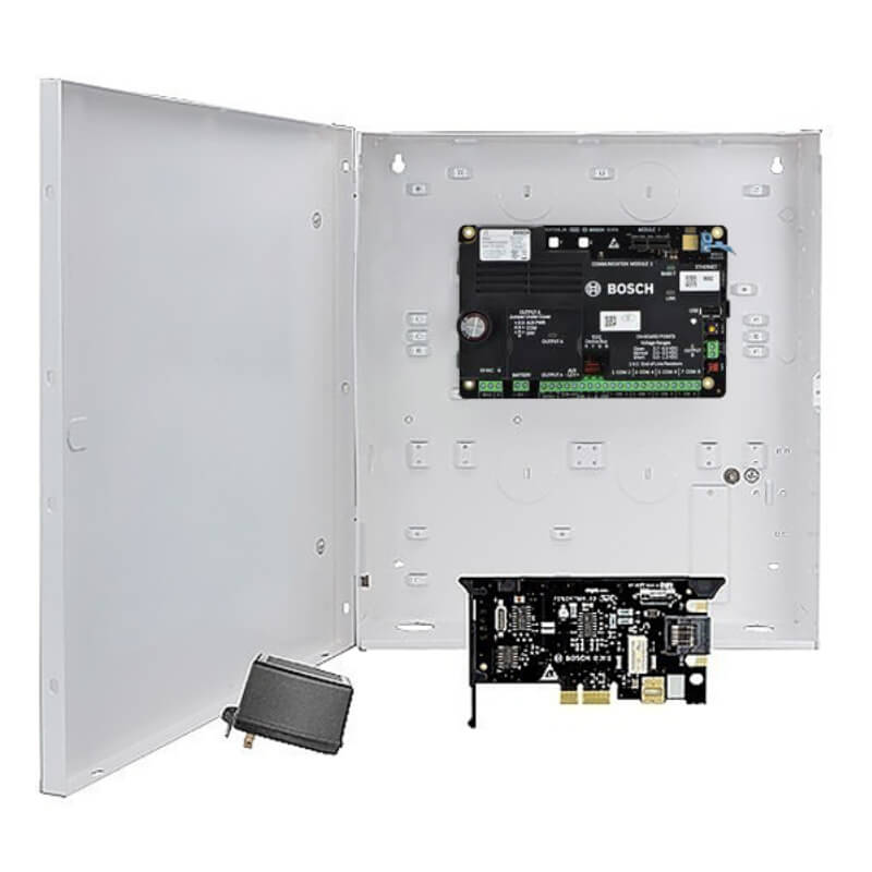 KIT ALARMA INTRUSIÓN B5512: 48 ZONAS CABLEADAS INALÁMBRICAS
