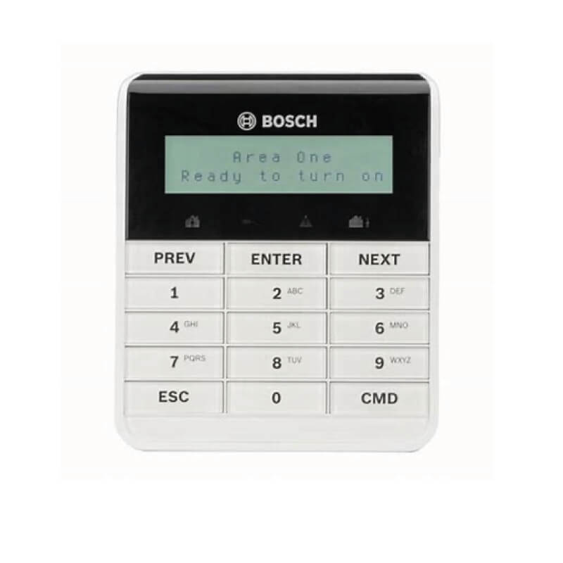 TECLADO LCD DE INTRUSION PARA PANELES SERIE B Y SERIE G, CONEXION BUS SDI2