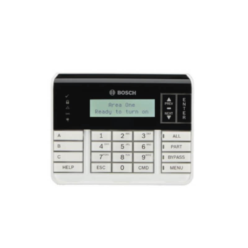 TECLADO ALFANUMERICO DOS LINEAS PARA CENTRALES DE LA SERIR B