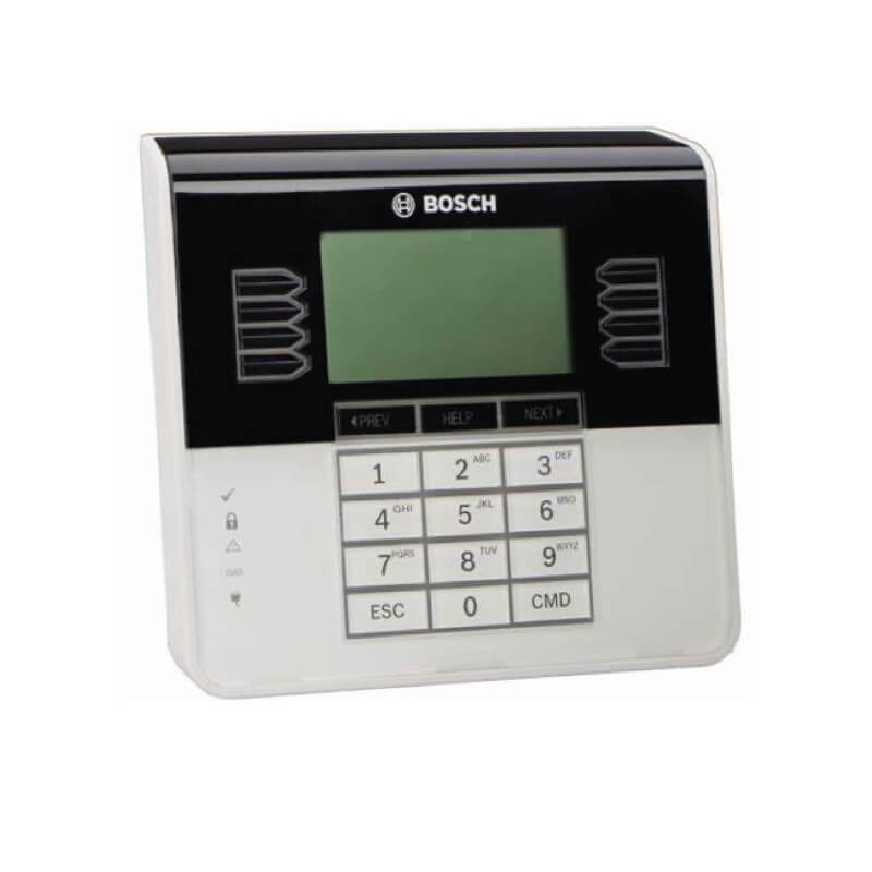 TECLADO LCD DE INTRUSION PARA PANELES SERIE B Y SERIE G, ESTILO CAJERO AUTOMATICO, CONEXION BUS SDI2