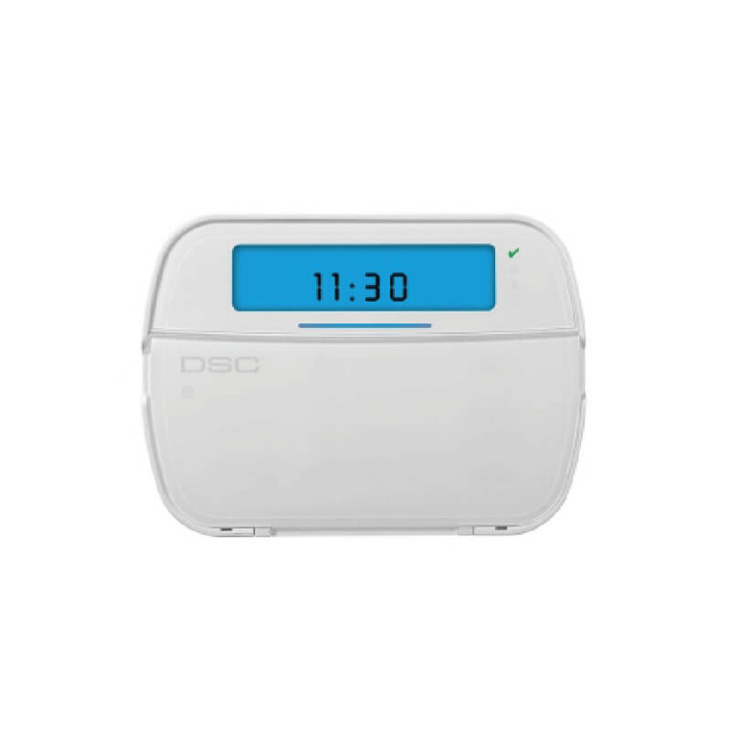 TECLADO CABLEADO LCD ALFANUMÉRICO ADMITE 248 ZONAS CON 32 CARACTERES COMPATIBLE CON PANEL PRO.