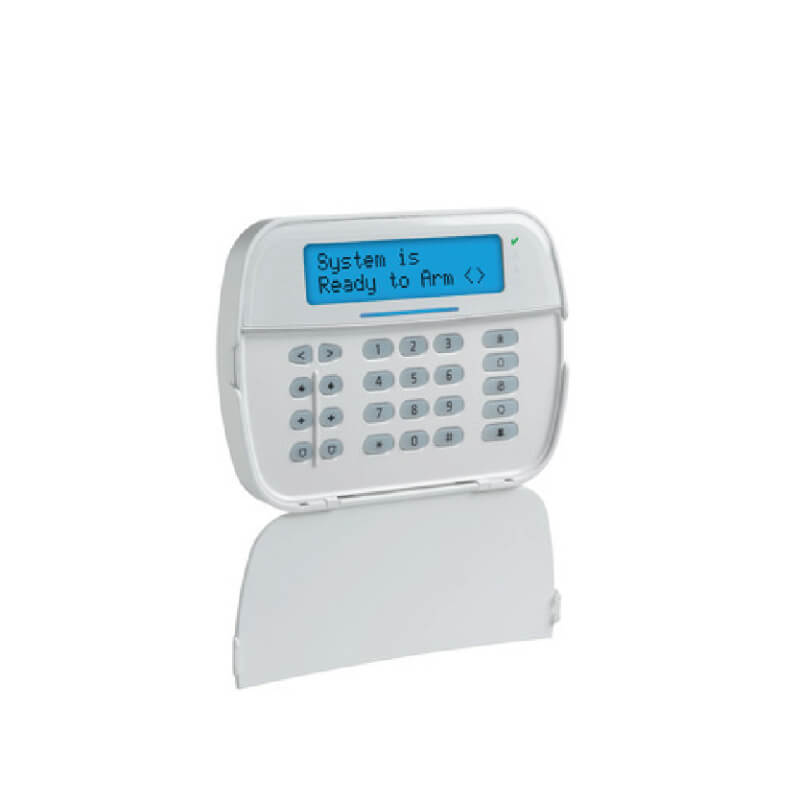TECLADO CABLEADO ALFANUMERICO CON TRANSEPTOR RF POWER G INTEGRADO PARA 128 ZONAS COMPATILBE CON NEO
