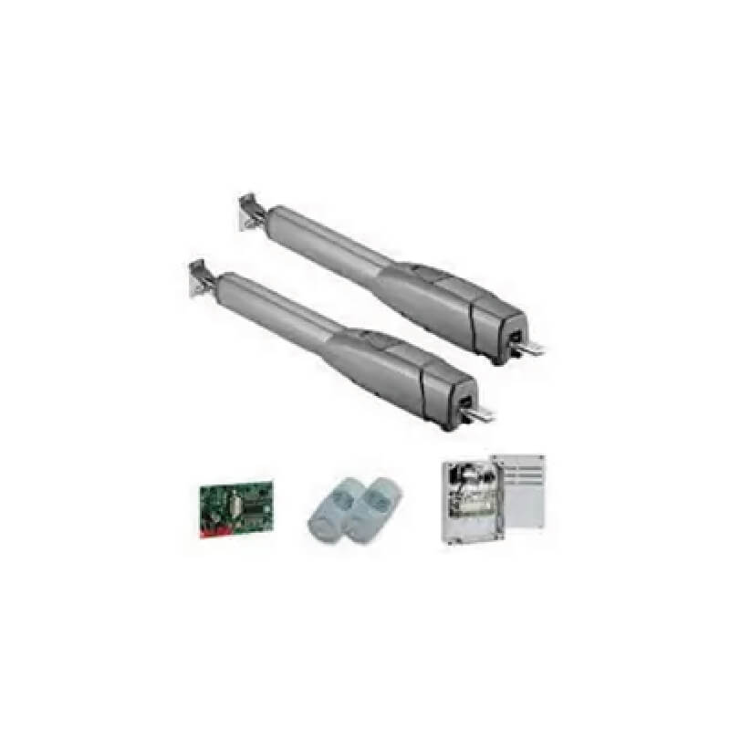 KIT MOTOR DE BRAZO ATS DE 3 MTS PANEL CONTROLADOR RESIDENCIAL TARJETA ZL6, TARJETA RF MODELO 001AF43S,2 EMISOR BICANAL MODELO 001TOP-432EE
