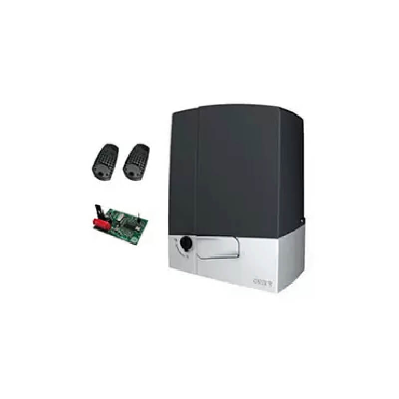 KIT MOTOR CORREDIZO BX-V CAPACIDAD DE 400KG INC.TARJETA, TARJETA RF MODELO 001AF43S, TANSMISOR BICANAL MODELO 001TOP-432EE