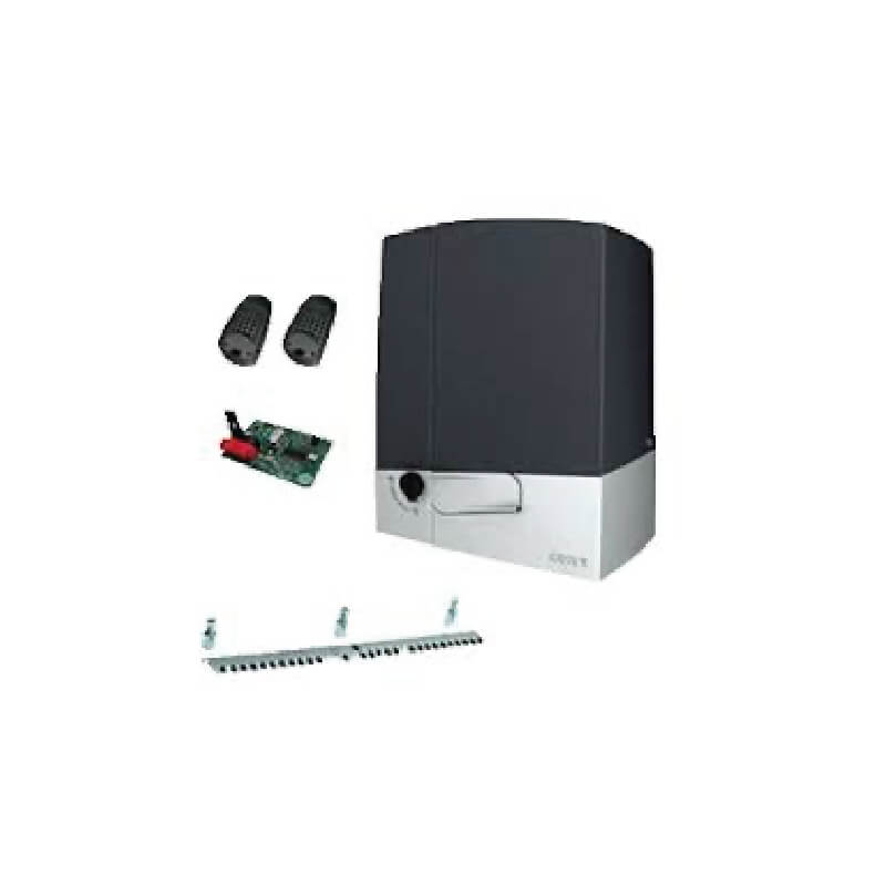 KIT MOTOR CORREDIZO BX-V CAPACIDAD DE 800KG INC.TARJETA, TARJETA RF MODELO 001AF43S, TANSMISOR BICANAL MODELO 001TOP-432EE.