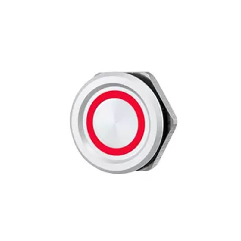 BOTÓN DE SALIDA INTERRUPTOR PIEZOELÉCTRICO ANILLO DE PALANCA NAT NATURAL M22