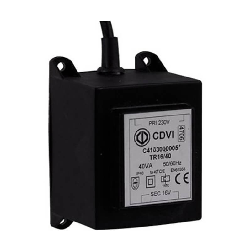 TRANSFORMADOR 16.5 VAC 40 VA CERTIFICADO UL