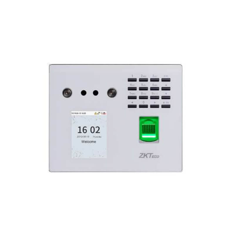 LECTOR BIOMÉTRICO FACIAL, HUELLA, PROXIMIDAD. PANTALLA TFT 2.8