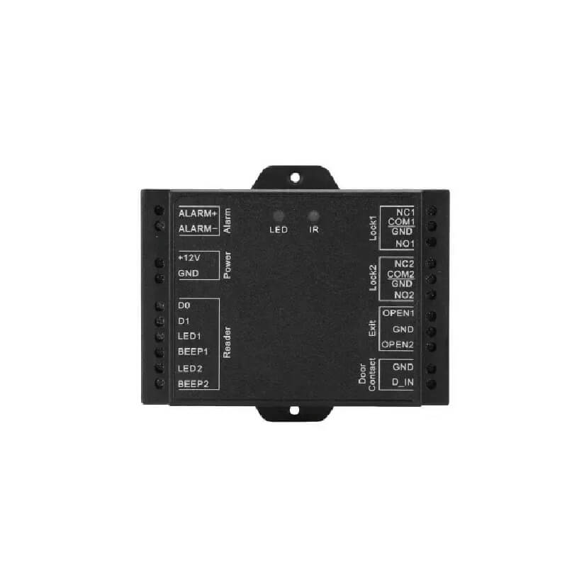 MINI PANEL DE CONTROL DE ACCESO PARA 2 LECTORAS WIEGAND26~37BIT(2 PUERTAS), 2100 USUARIOS