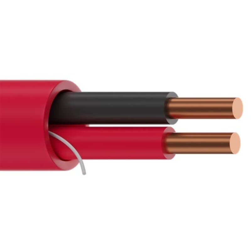 CABLE DE INCENDIO 2x16 AWG SÓLIDO FPLR