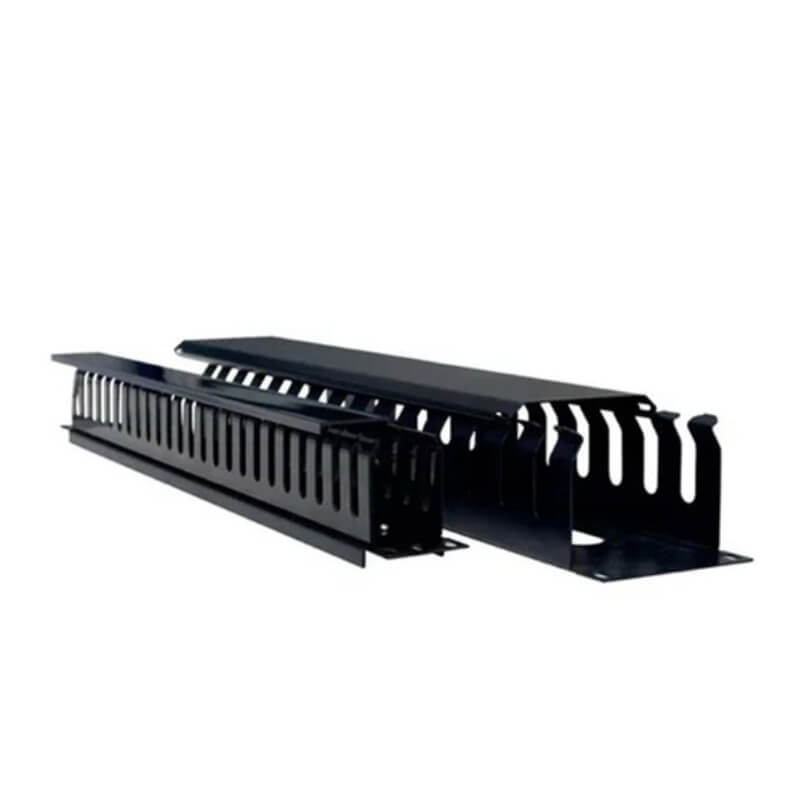 ORGANIZADOR HORIZONTAL PLÁSTICO 1U